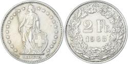 World Coins - Coin, Switzerland, 2 Francs, 1968