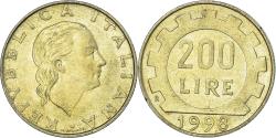 World Coins - Coin, Italy, 200 Lire, 1998