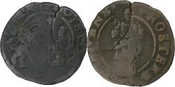 World Coins - Republic of Venice, Alvise Contarini, Soldo, 12 Bagattini, 1676-1684, Venice