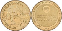 World Coins - France, Medal, Site Mégalithique de Carnac, 2013, MDP, Copper-nickel
