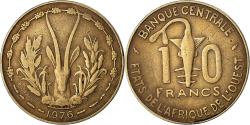 World Coins - Coin, West African States, 10 Francs, 1976