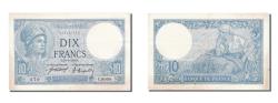 World Coins - Banknote, France, 10 Francs, 10 F 1916-1942 ''Minerve'', 1921, 1921-04-26