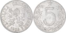 World Coins - Coin, Czechoslovakia, 5 Haleru, 1953, , Aluminum, KM:37