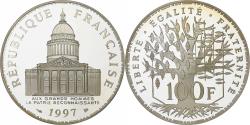 World Coins - France, 100 Francs, Panthéon, 1997, MDP, Proof, Silver, , Gadoury:898a