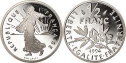 World Coins - Coin, France, Semeuse, 1/2 Franc, 1994, Paris, Proof, , Nickel