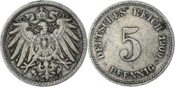 World Coins - Coin, Germany, 5 Pfennig, 1900