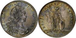 World Coins - France, Token, Louis XV, Extraordinaire des Guerres, 1720, Silver,