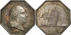 World Coins - France, Token, Louis XVIII, Notaires de l'Arrondissement de Laon, 1816, Silver