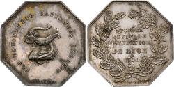 World Coins - France, Token, Société médicale d'émulation de Lyon, 1841, Silver