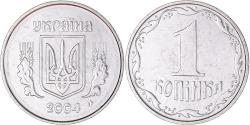 World Coins - Coin, Ukraine, Kopiyka, 2004, , Stainless Steel, KM:6