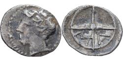 Ancient Coins - Gaul, Obol, 4th-1st centuries BC, Massalia, Silver,