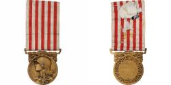 World Coins - France, Grande Guerre, Medal, 1914-1918, Good Quality, Morlon, Bronze, 33