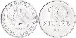 World Coins - Coin, Hungary, 10 Filler, 1973