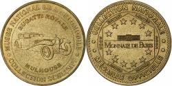World Coins - France, Tourist token, Musée National de l'Automobile, 2002, MDP, Nordic gold