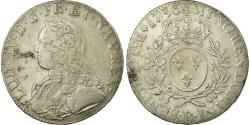 World Coins - France, Louis XV, Ecu aux branches d'olivier, 1736, Rouen, Silver,