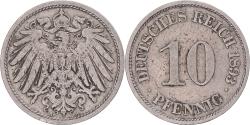 World Coins - Coin, Germany, 10 Pfennig, 1893