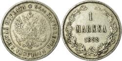 World Coins - Coin, Finland, Nicholas II, Markka, 1892, , Silver, KM:3.2
