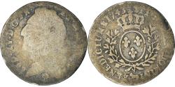World Coins - Coin, France, Louis XV, 1/10 Écu de Béarn au bandeau, 12 Sols, 1/10 ECU, 1743