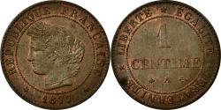 World Coins - Coin, France, Cérès, Centime, 1877, Paris, , Bronze, KM:826.1