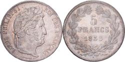 World Coins - France, Louis Philippe I, 5 Francs, 1838, Paris, Silver, , Gadoury:678