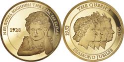 World Coins - United Kingdom, Medal, Her Royal Highness The Princess Elizabeth - 1928, Diamond