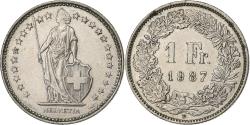 World Coins - Switzerland, Franc, 1987, Bern, Copper-nickel, , KM:24a.3