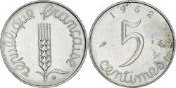 World Coins - Coin, France, Épi, 5 Centimes, 1962, Paris, , Stainless Steel, KM:927