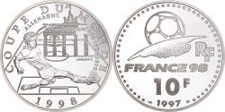 World Coins - Coin, France, Coupe du Monde 1998, 10 Francs, 1998, Paris, Proof,