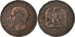 World Coins - Coin, France, Napoleon III, Napoléon III, 5 Centimes, 1856, Strasbourg