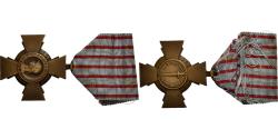 World Coins - France, Croix du Combattant, WAR, Medal, 1939-1945, Very Good Quality, Bronze