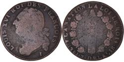World Coins - Coin, France, 12 deniers françois, 12 Deniers, 1791, Limoges, , Bronze