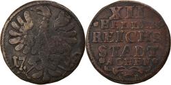 World Coins - Coin, German States, AACHEN, 12 Heller, 1758, , Copper, KM:51