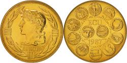 World Coins - France, Medal, Ecu Europa, Marianne, 1987, Rodier, , Bronze
