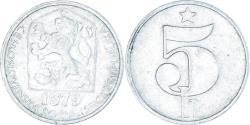 World Coins - Coin, Czechoslovakia, 5 Haleru, 1979
