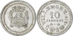 World Coins - France, Ville de Gex, 10 Centimes, 1919, Medal alignment, , Aluminium