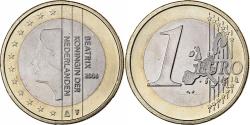 World Coins - Netherlands, 1 Euro, 2006, Utrecht, Bi-Metallic,