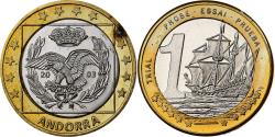 World Coins - Andorra, Euro, Fantasy Trial Euro, 2003, Bi-Metallic,