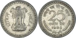 World Coins - Coin, India, 25 Paise, 1966