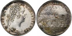 World Coins - France, Token, Louis XV, Ponts et Chaussées, Silver, Duvivier,