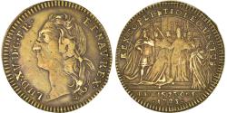 World Coins - France, Token, Sacre de Louis XV à Reims, 1723, , Brass