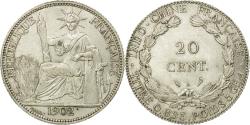 World Coins - Coin, FRENCH INDO-CHINA, 20 Cents, 1902, Paris, , Silver, KM:10