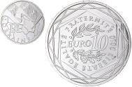 World Coins - France, 10 Euro, 2010, Lorraine, , Silver