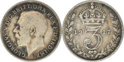 World Coins - Coin, Great Britain, George V, 3 Pence, 1917, , Silver, KM:813