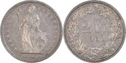 World Coins - Coin, Switzerland, 2 Francs, 1968