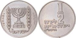 World Coins - Israel, 1/2 Lira, 1963