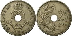 World Coins - Coin, Belgium, 25 Centimes, 1909, , Copper-nickel, KM:62