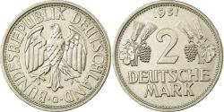 World Coins - Coin, GERMANY - FEDERAL REPUBLIC, 2 Mark, 1951, Karlsruhe,