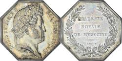 World Coins - France, Token, Louis Philippe I, Académie Royale de Médecine, Medicine