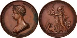 World Coins - France, Medal, Louis XVIII, History, 1821, , Copper