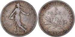 World Coins - Coin, France, Semeuse, Franc, 1901, , Silver, KM:844.1, Gadoury:467